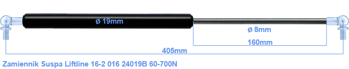 Suspa Liftline 16-2 016 24019B